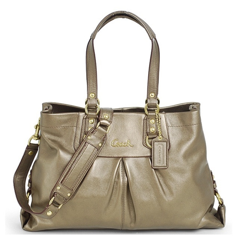 COACH Ashley Leather Carryall